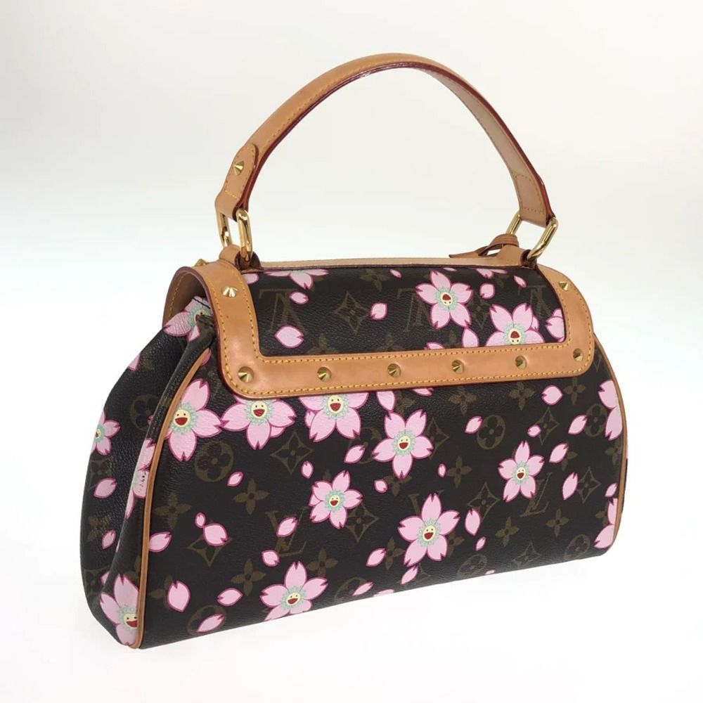 Louis Vuitton Cherry Blossom Sac Retro Handbag black - Picture 2 of 14